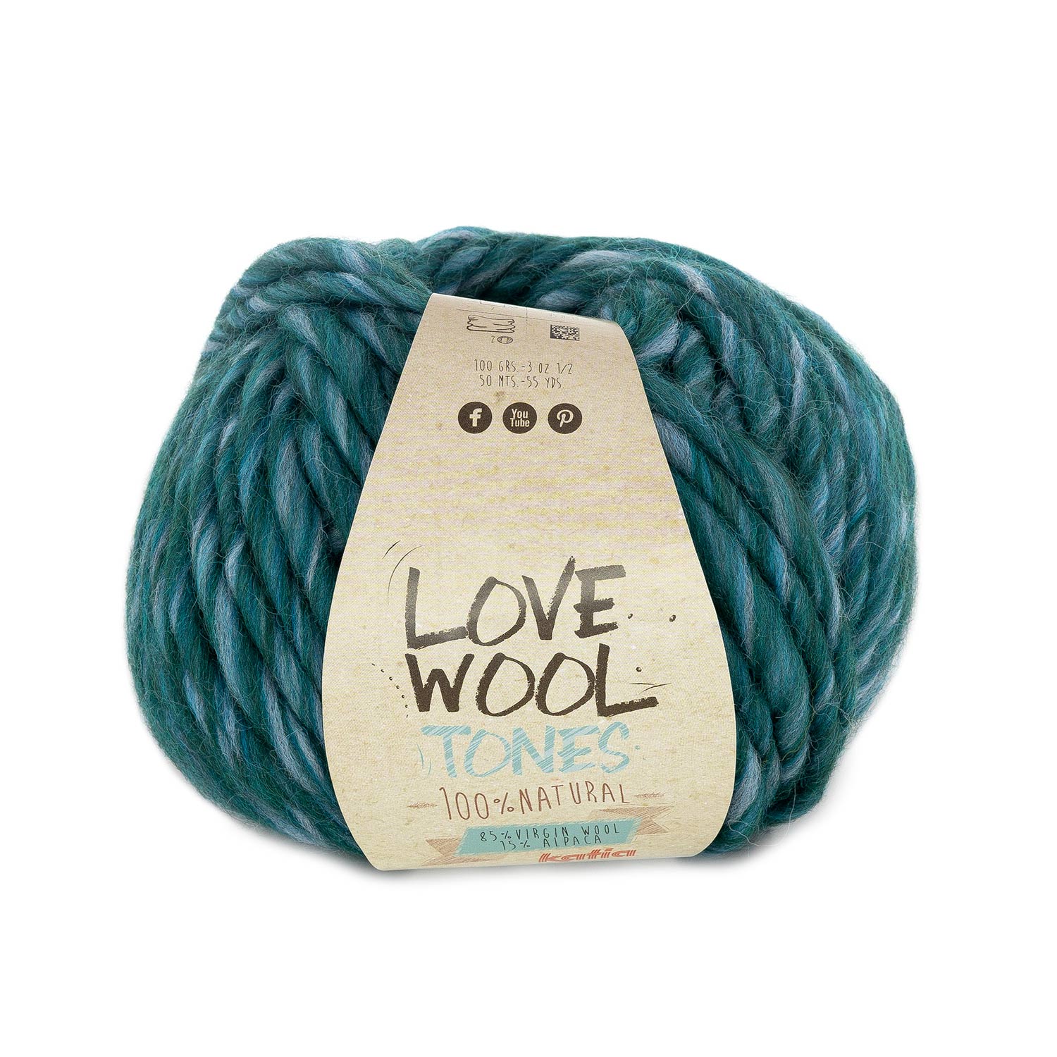K A T I A LOVE WOOL & LOVE WOOL TONES COLORFUL BULKY SINGLES YARN - Image 12