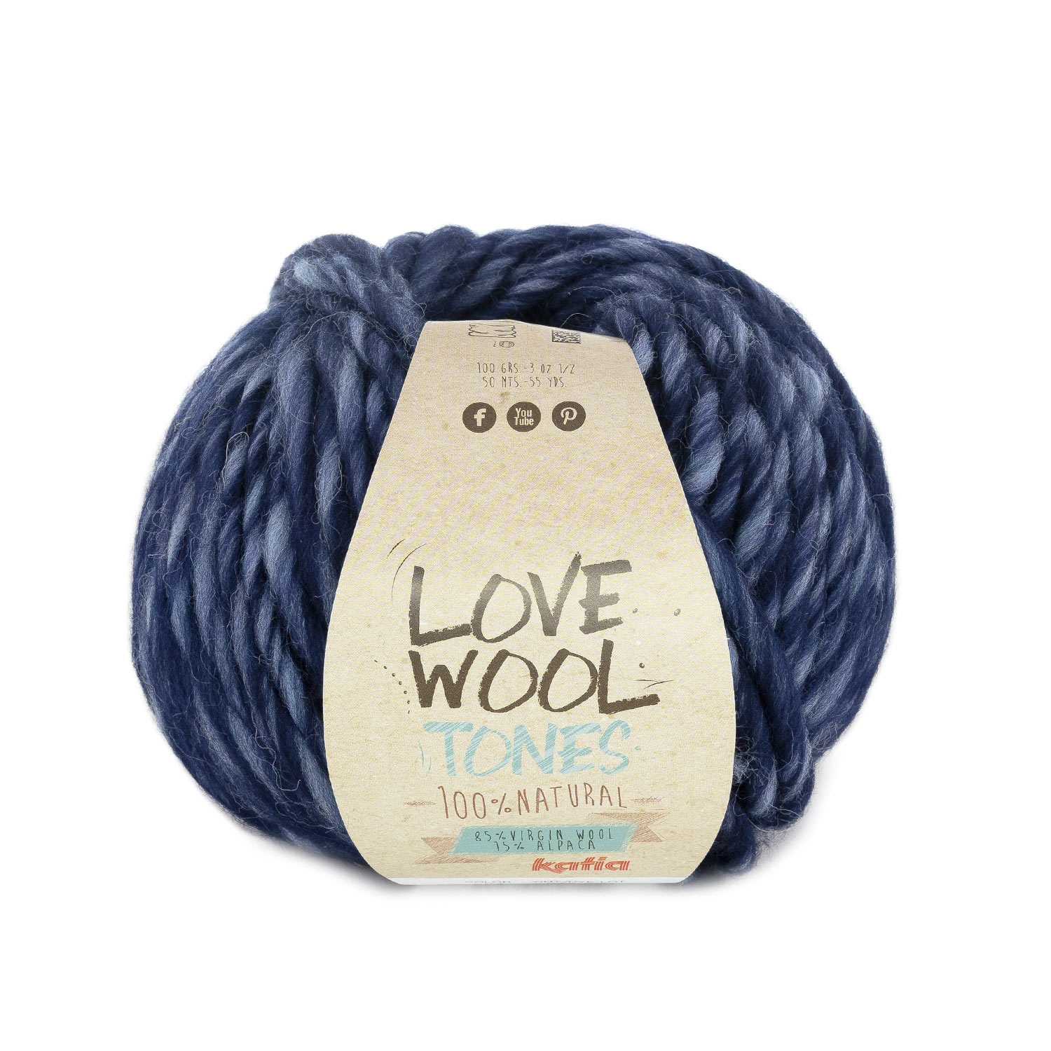 K A T I A LOVE WOOL & LOVE WOOL TONES COLORFUL BULKY SINGLES YARN - Image 13