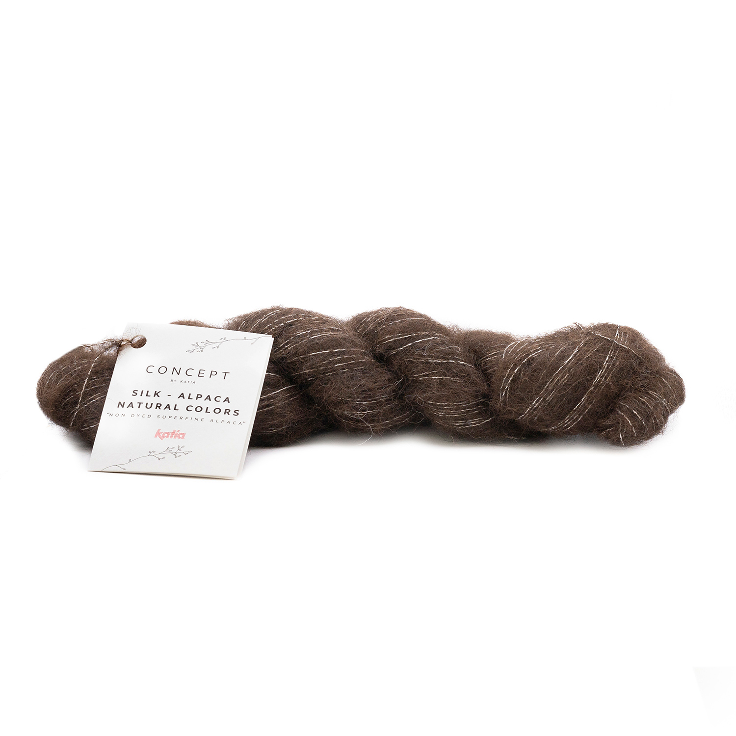 SILK-ALPACA NATURAL COLORS BY C O N C E P T by Katia CARDED YARN - Image 5