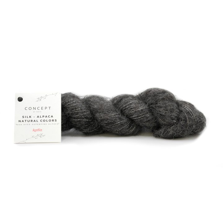 SILK-ALPACA NATURAL COLORS BY C O N C E P T by Katia CARDED YARN