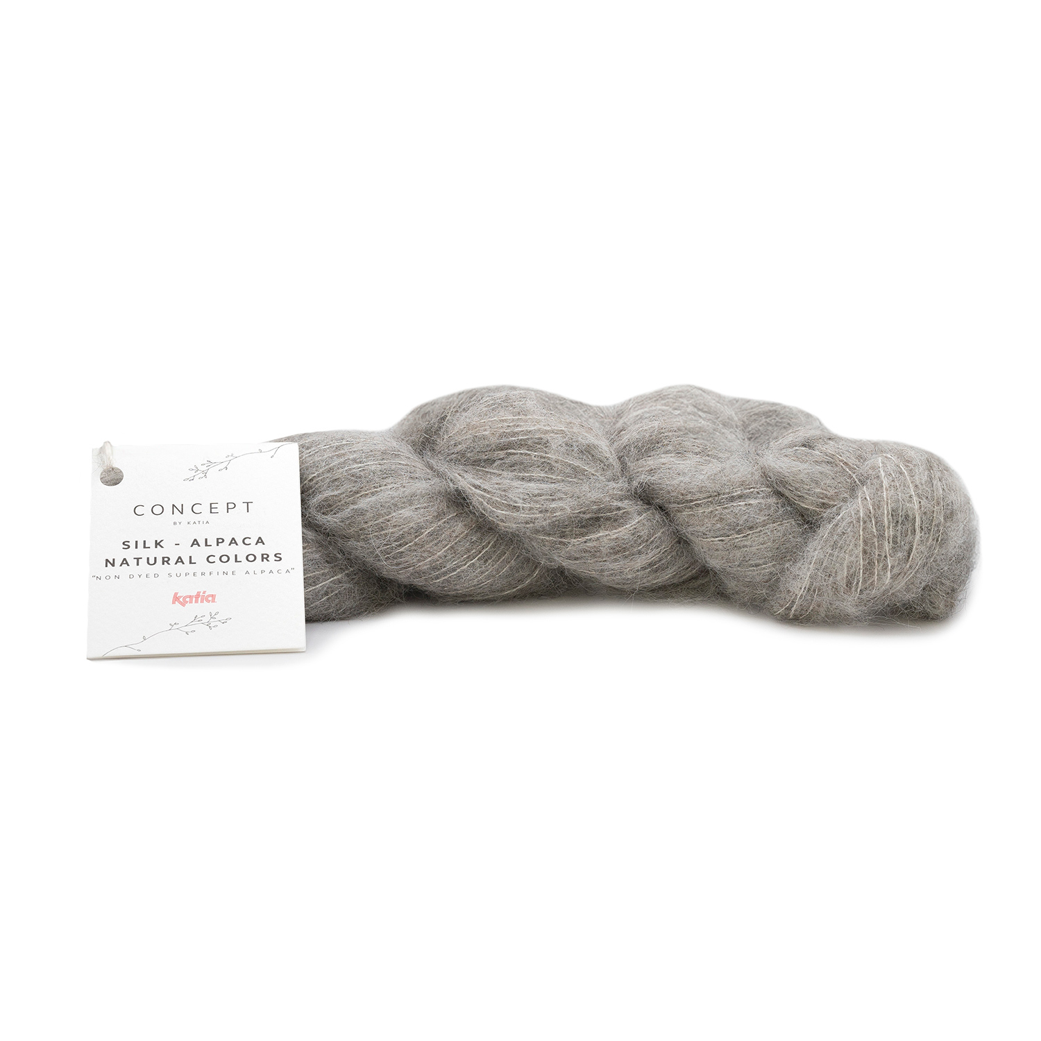 SILK-ALPACA NATURAL COLORS BY C O N C E P T by Katia CARDED YARN - Image 4