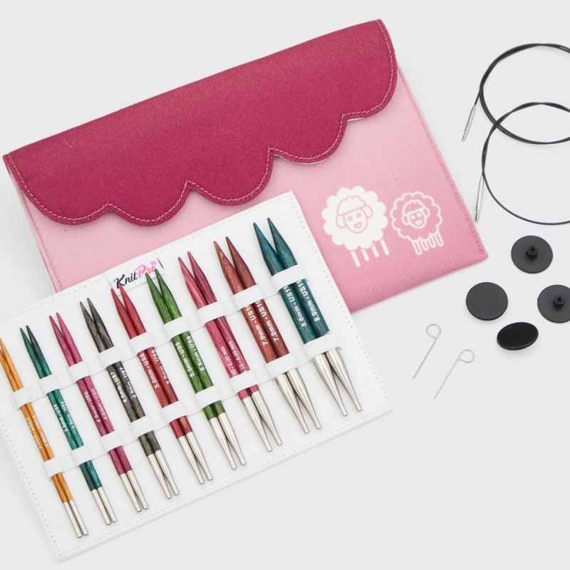 KNITPRO DREAMZ NORMAL INTERCHANGEABLE NEEDLE SETS - 10CM (9 parova) - Image 2